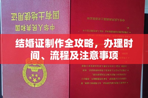 梅里斯结婚证制作全攻略，办理时间、流程及注意事项