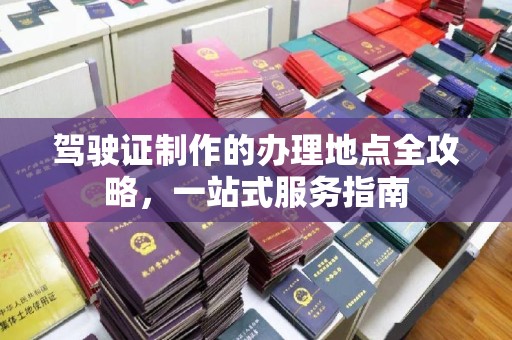 梅里斯驾驶证制作的办理地点全攻略，一站式服务指南