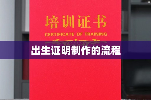 梅里斯出生证明制作的流程